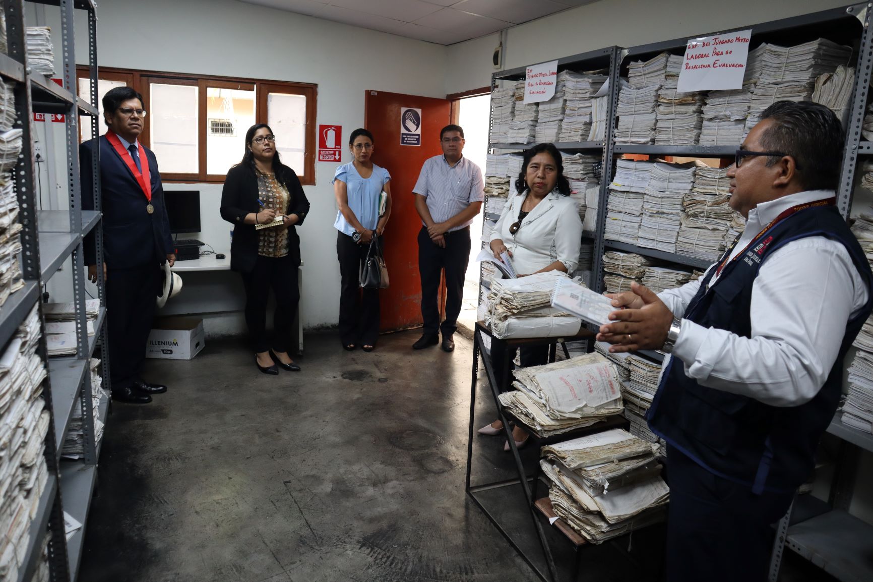 Archivo del Módulo Básico de Justicia de Chulucanas.