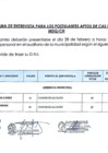 Vista preliminar de documento CRONOGRAMA DE ENTREVISTA PARA LOS APTOS DEL CAS 002-2025-URH-MDQ