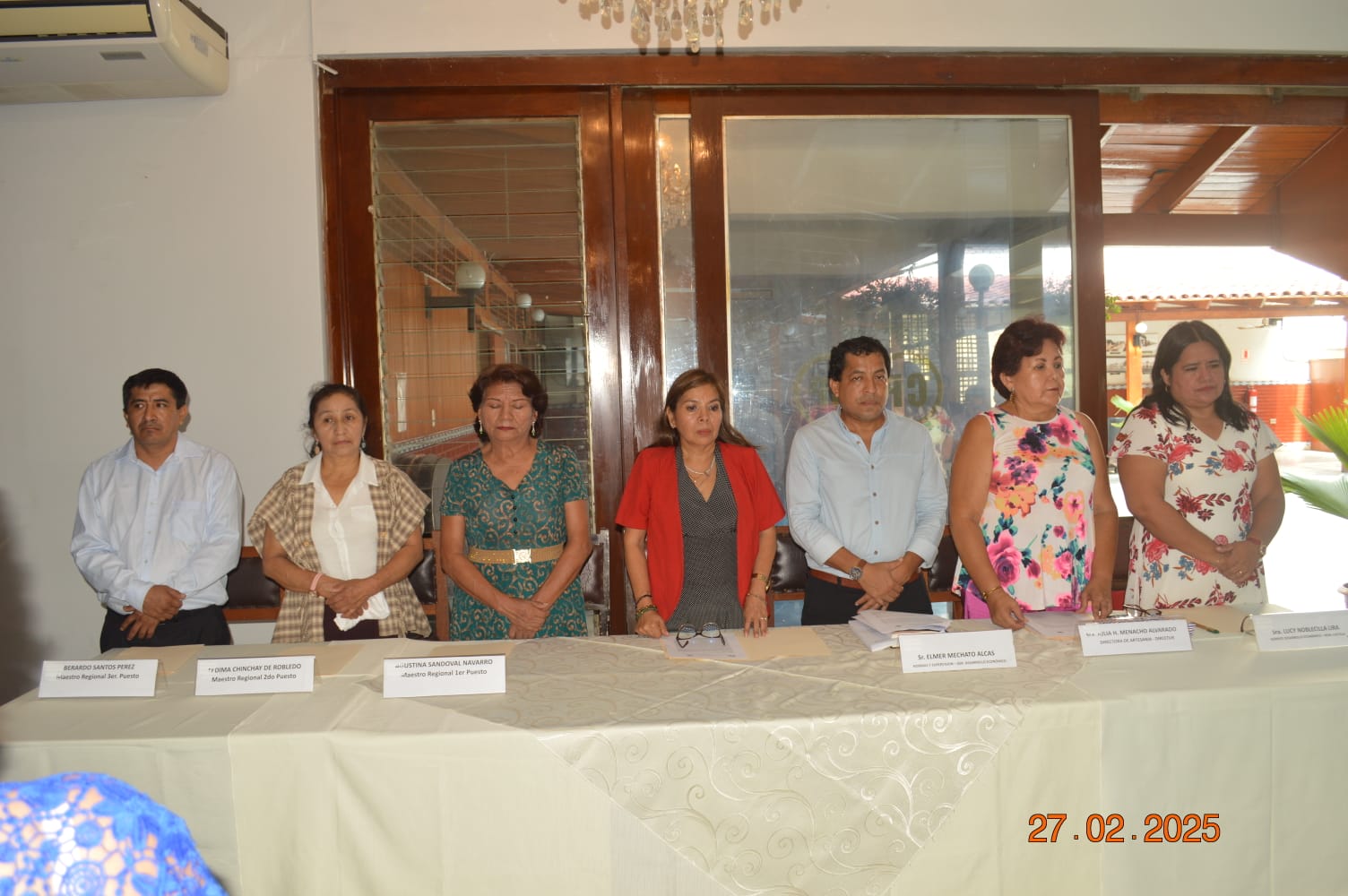 DIRCETUR: Premian a ganadores del concurso 'Maestro Regional de Artesanía Piurana 2024'
