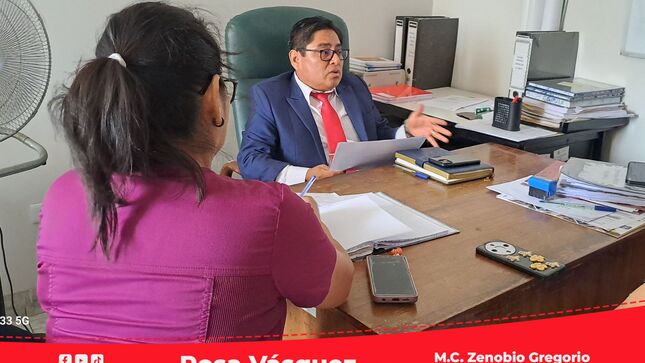 Director Ejecutivo de la RIS Chilca Mala sostiene reunión con el jefe del Centro de Salud de Mala 