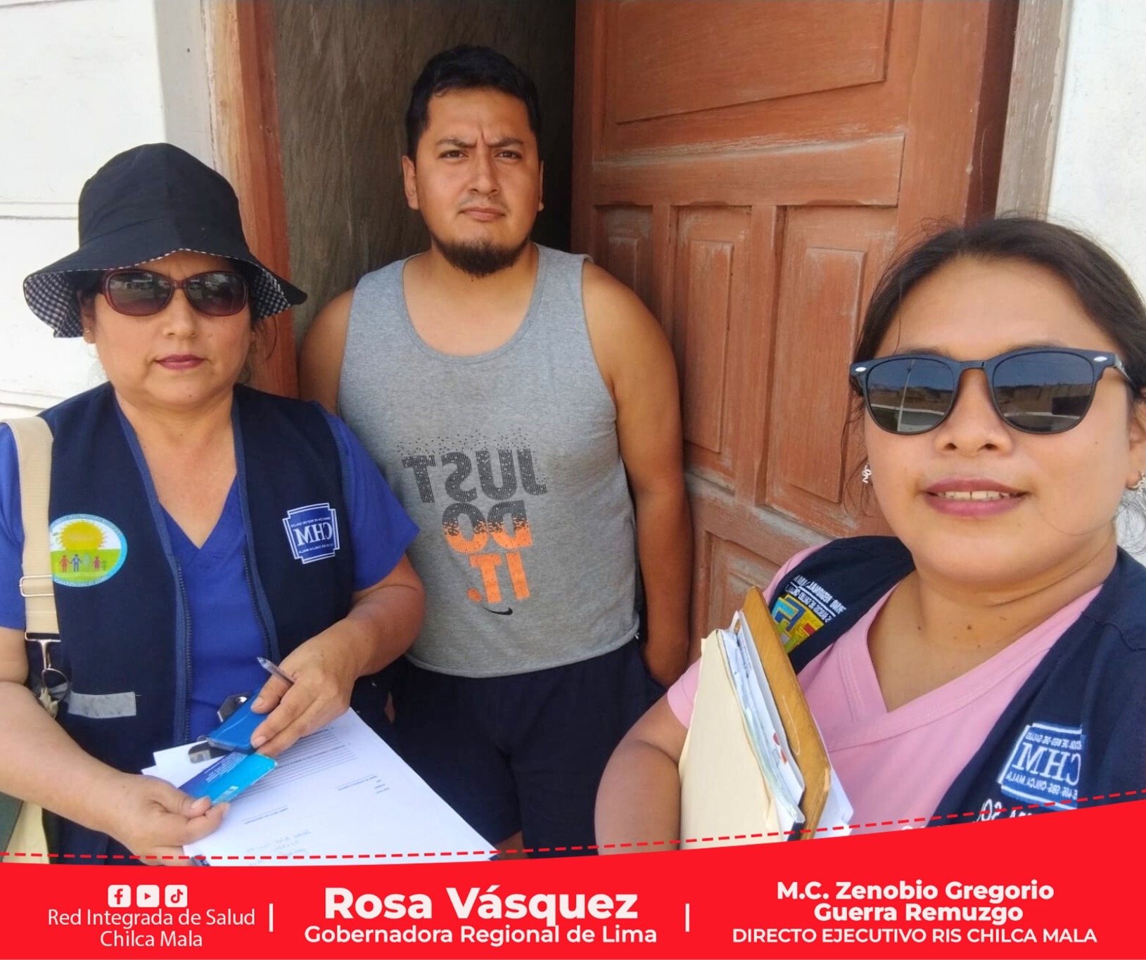 RIS Chilca Mala: Centro de Salud Mental Comunitario "Valle de la Esperanza" realiza visitas domiciliarias