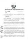 Vista preliminar de documento RESOLUCION DE DIRECCION EJECUTIVA Nª 030-2019-MTC-24