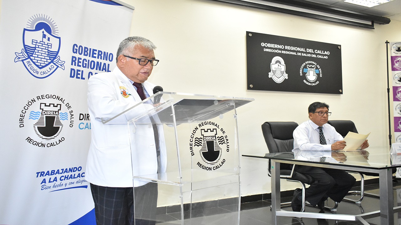 Director adjunto de la DIRESA Callao 