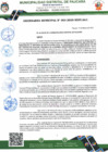 Vista preliminar de documento APROBAR la creación de la Instancia de Articulación Local de Desarrollo e Inclusión Social del distrito de Paucará (IAL-DIS).