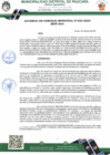Vista preliminar de documento APROBAR el CONVENIO DE COOPERACIÓN INTERINSTITUCIONAL ENTRE LA MUNICIPALIDAD DISTRITAL DE PAUCARÁ Y LA UNIDAD DE GESTIÓN EDUCATIVA LOCAL DE ACOBAMBA .