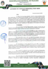 Vista preliminar de documento APROBAR la propuesta de Ordenanza Municipal que APRUEBA EL REGIMEN DE TENENCIA RESPONSABLE, REGISTRO POBLACIONAL, ESTERILIZACIÓN, COMERCIALIZACIÓN Y ADIESTRAMIENTO EN CANINOS/GATOS DE PAUCARA.