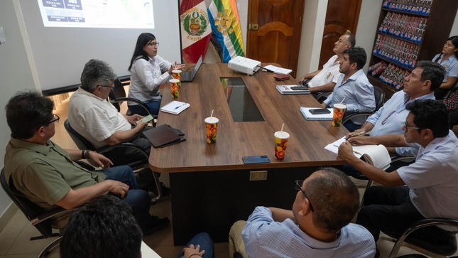 Reunión del OEDI y la Municipalidad de Kimbiri