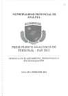 Vista preliminar de documento PAP - 2013