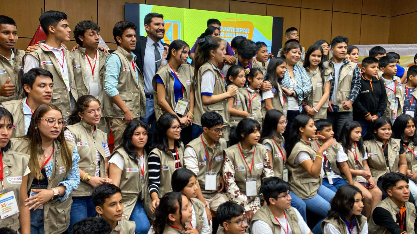 "Adolescentes loretanos participantes en la XI Asamblea Nacional del CCONNA"