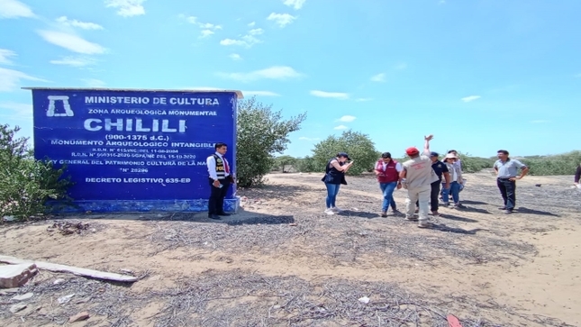 Lambayeque: Ministerio de Cultura evitó ocupación en sitio prehispánico de más de diez siglos de antigüedad