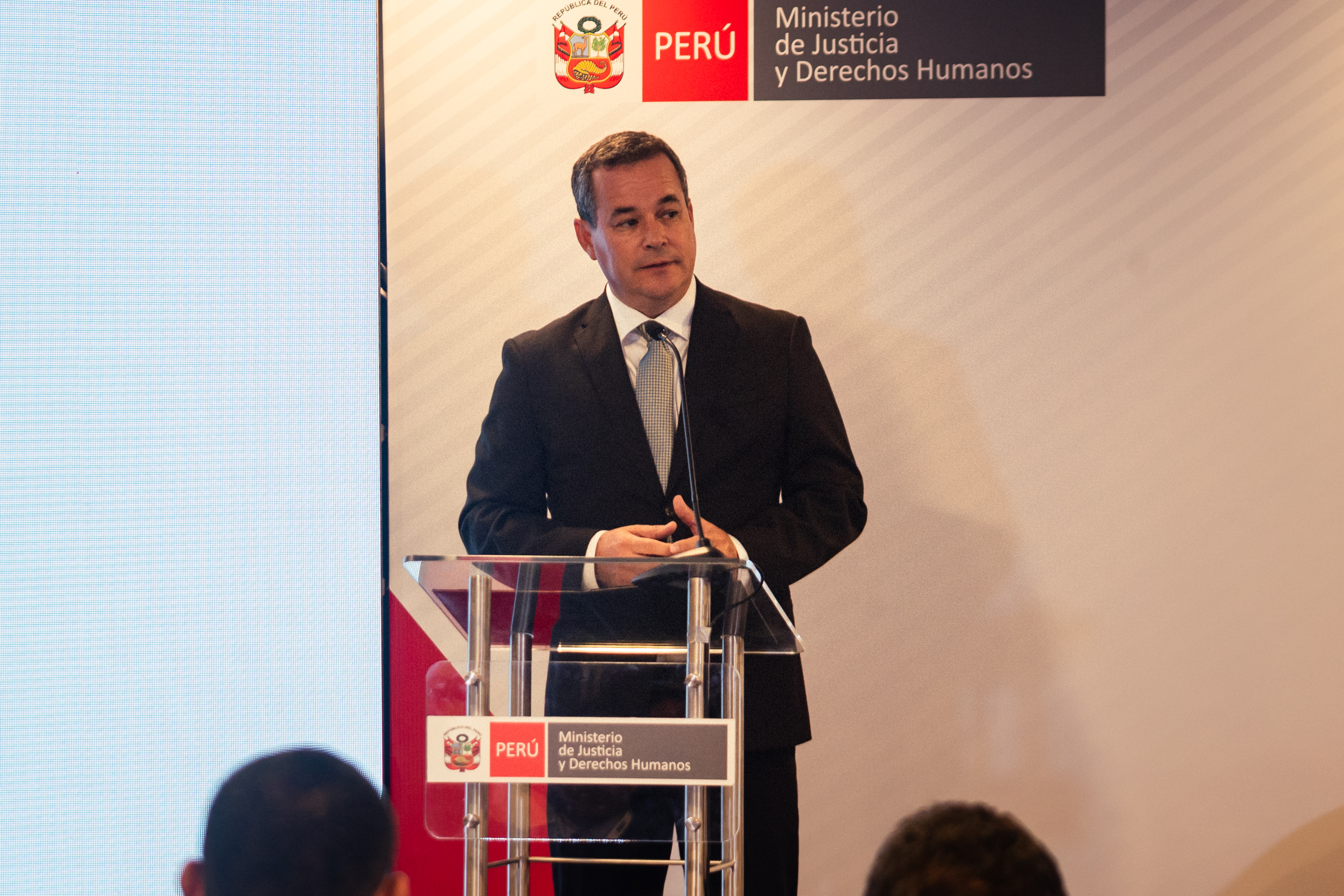 Coordinador Ejecutivo del Programa EJE Penal Fabirizio Terán