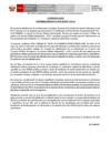 Vista preliminar de documento Comunicado - Emisión de RD de nombramiento docente