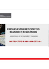 Vista preliminar de documento Presupuesto Participativo  - CONECTAMEF