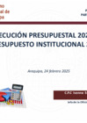 Vista preliminar de documento Presupuesto 2024 y Presupuesto 2025 y Proyectos priorizados 2024 - 2025 - Oficina de Presupuesto