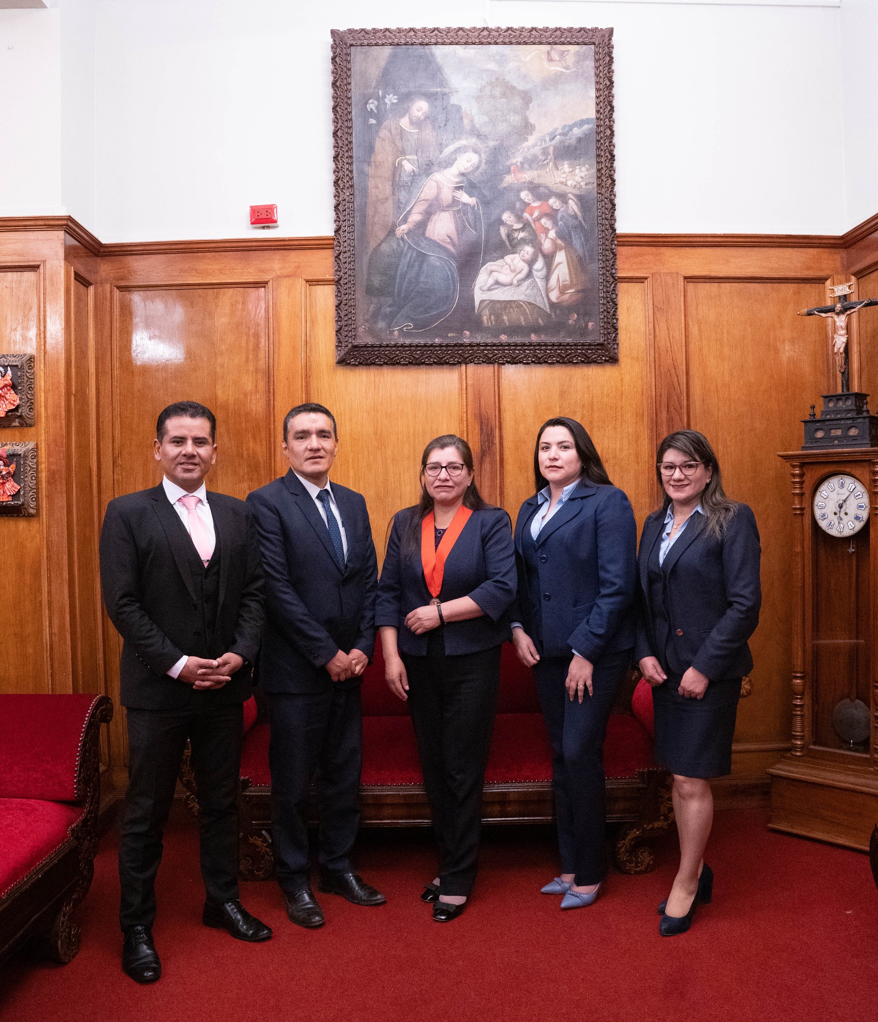 Presidenta de la Corte de Cusco recibió la visita protocolar de la Junta Directiva del SITRACSJCUSCO