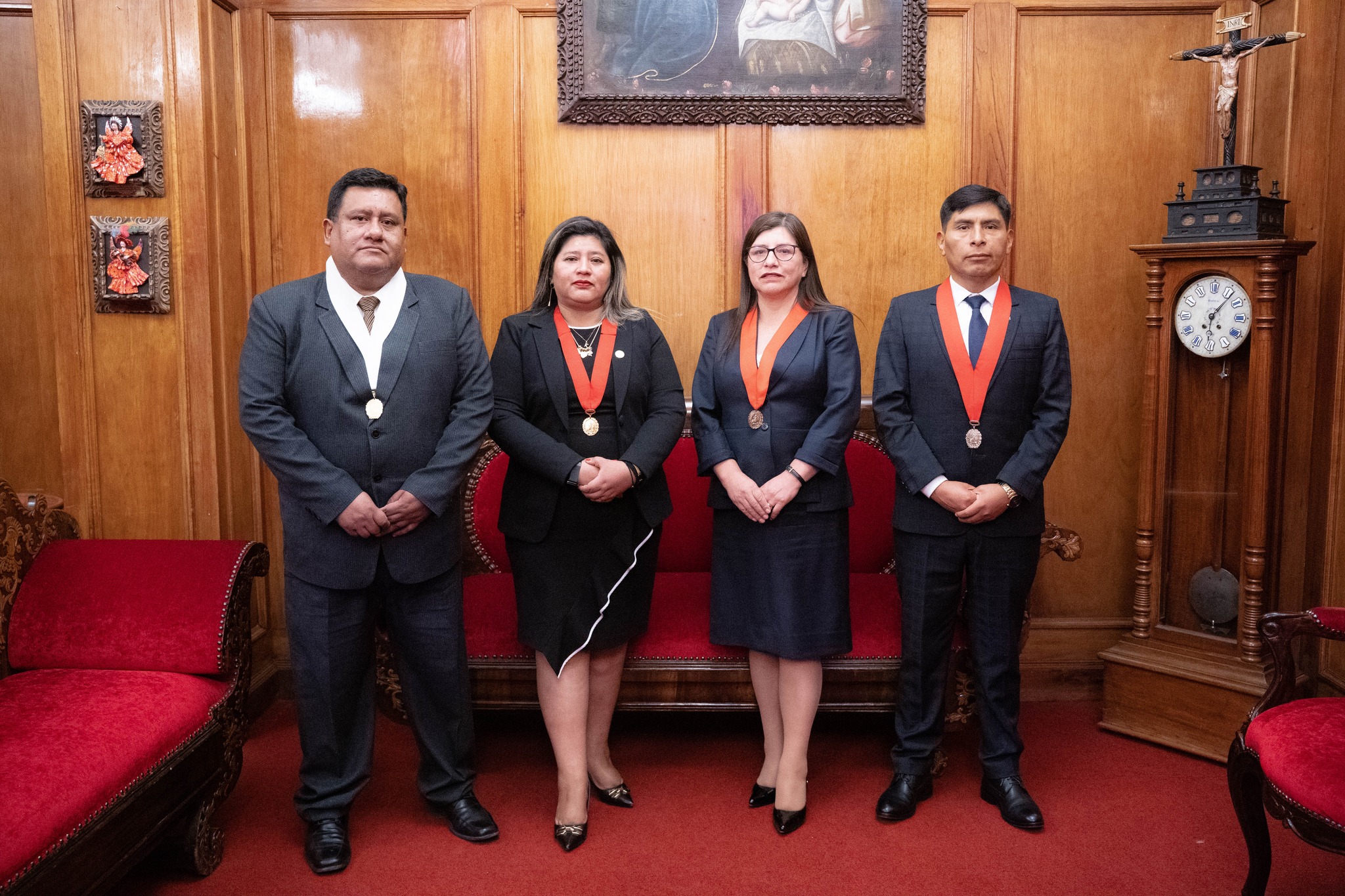 Presidenta de la Corte de Cusco tomó juramento a los integrantes del Consejo Ejecutivo Distrital 2025-2026