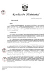 Vista preliminar de documento RM N° 00218-2025-DE (Modificar el Art. 1 de la RM N° 01720-2024-DE, con el obj. actualizar la conf. de los repre. del MINDEF)