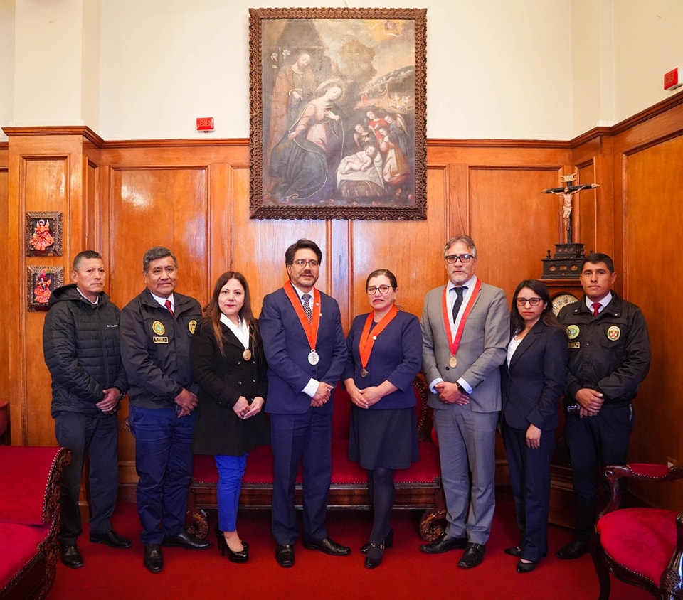 Integrantes del Comité de Coordinación de la Unidad de Flagrancia Cusco sostuvieron importante reunión