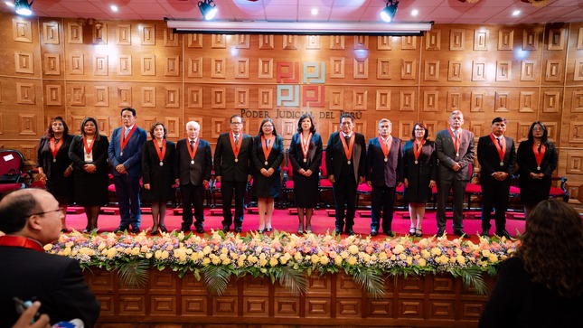 Presidenta del Poder Judicial preside ceremonia por el Bicentenario de la Corte Superior de Justicia de Cusco