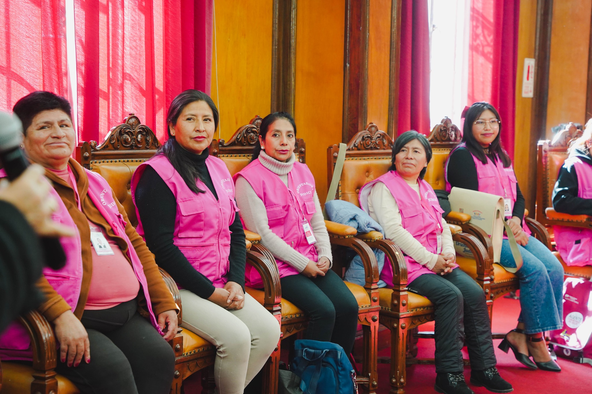 Orientadoras Judiciales y Comisión de Acceso a la Justicia de Cusco sostuvieron importante diálogo con la presidenta del Poder Judicial
