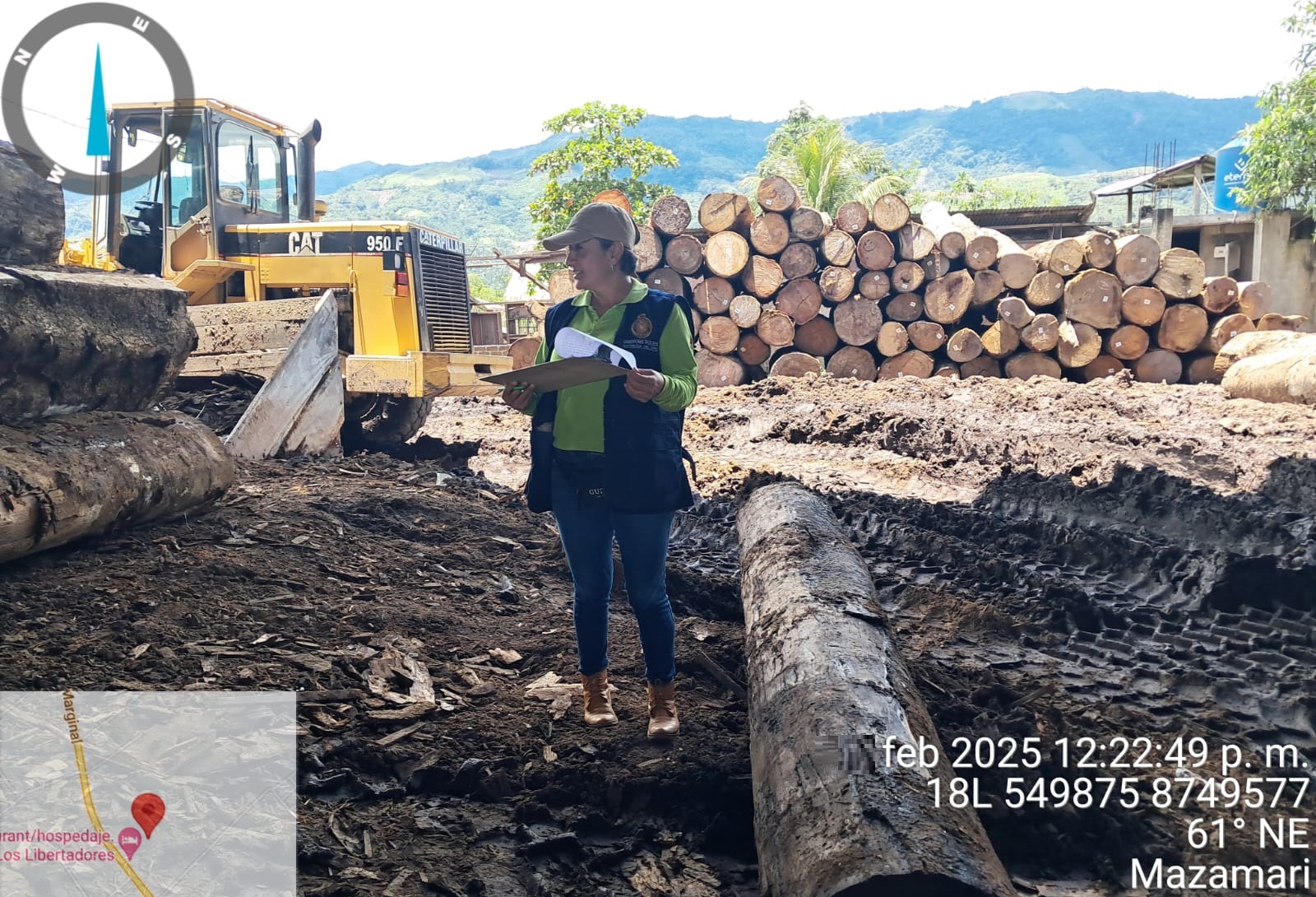Fiscalía de la Selva Central obtiene sentencia para un sujeto por el delito de tráfico ilegal de madera en Mazamari.