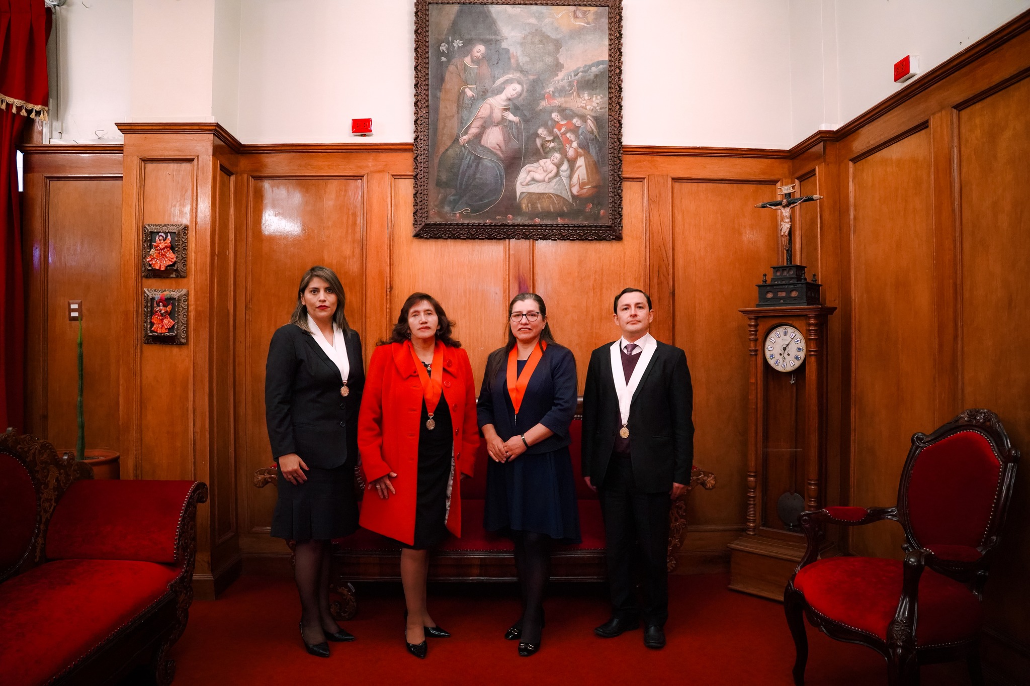 Presidenta de la Corte de Cusco tomó juramento a jueces del Equipo Técnico Distrital de Implementación del Código Procesal Penal 2025-2026