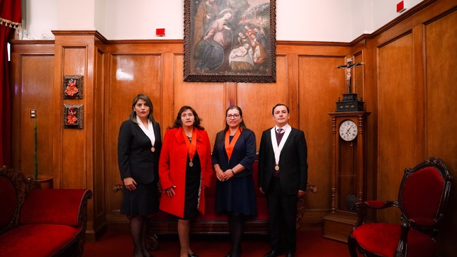 Presidenta de la Corte de Cusco tomó juramento a jueces del Equipo Técnico Distrital de Implementación del Código Procesal Penal 2025-2026