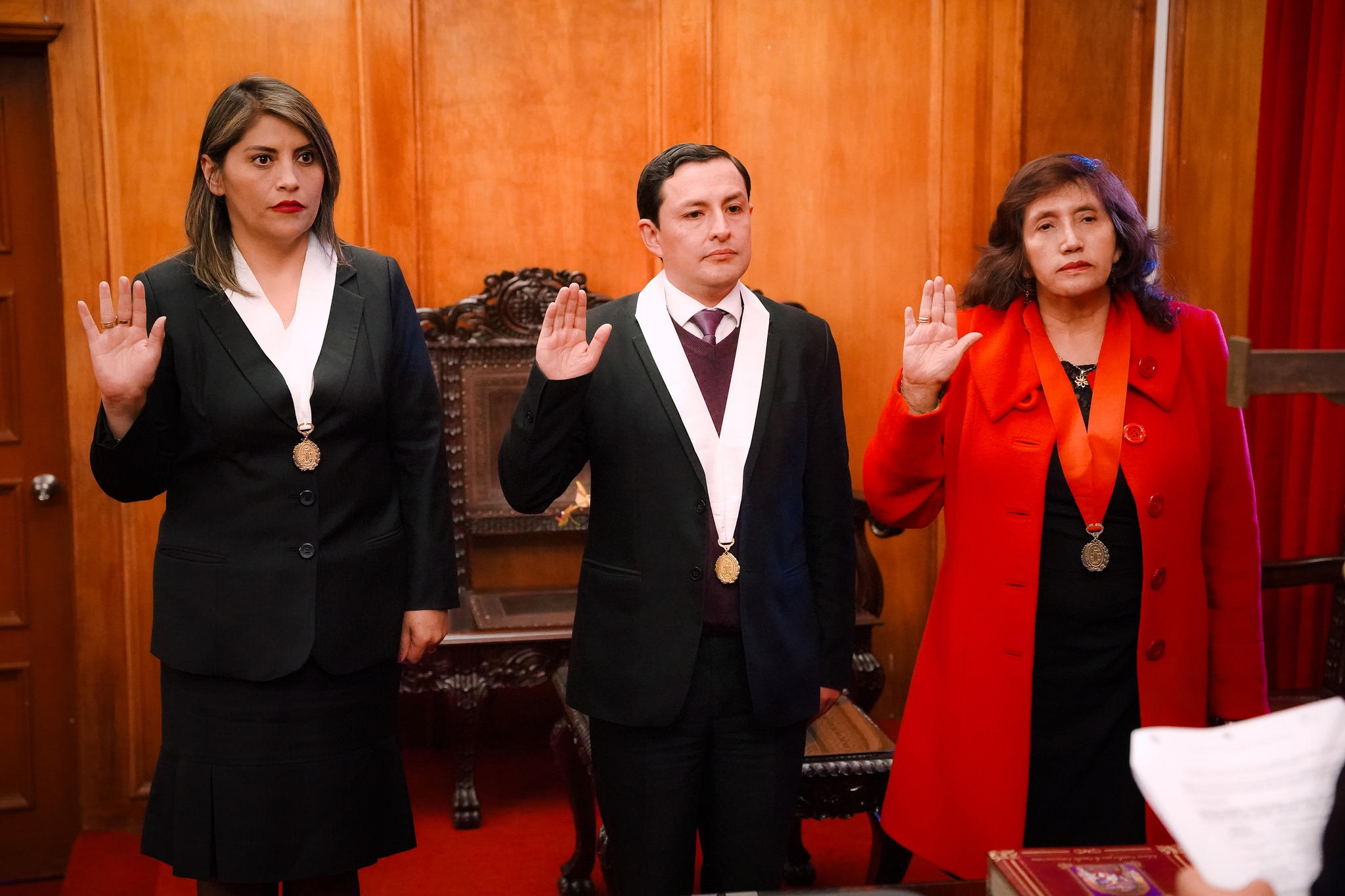 Presidenta de la Corte de Cusco tomó juramento a jueces del Equipo Técnico Distrital de Implementación del Código Procesal Penal 2025-2026