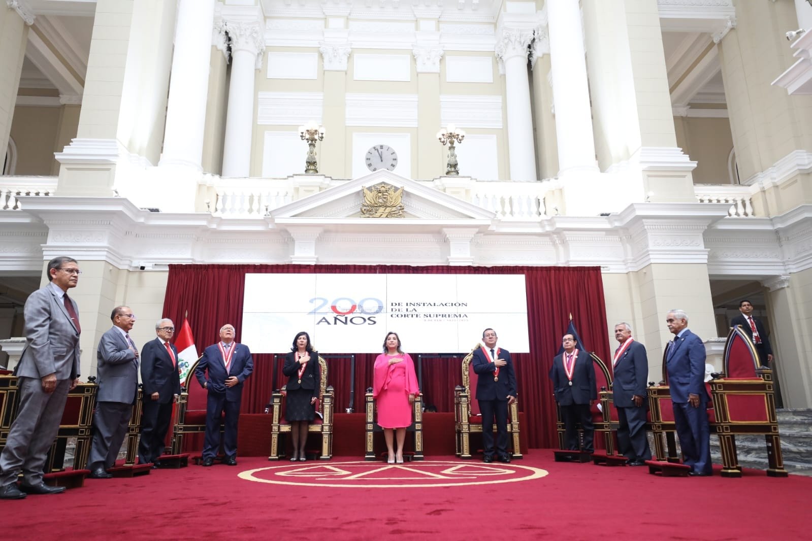 Presidenta de la Corte de Cusco participó en las actividades conmemorativas por el Bicentenario de la Corte Suprema