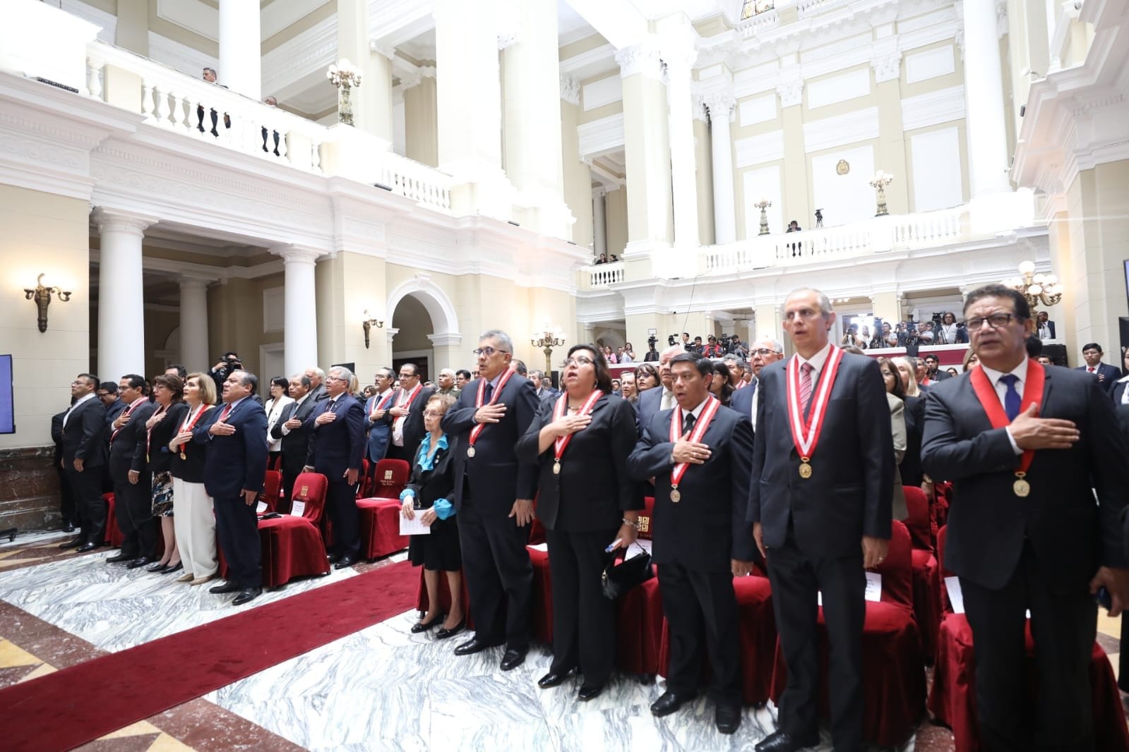 Presidenta de la Corte de Cusco participó en las actividades conmemorativas por el Bicentenario de la Corte Suprema