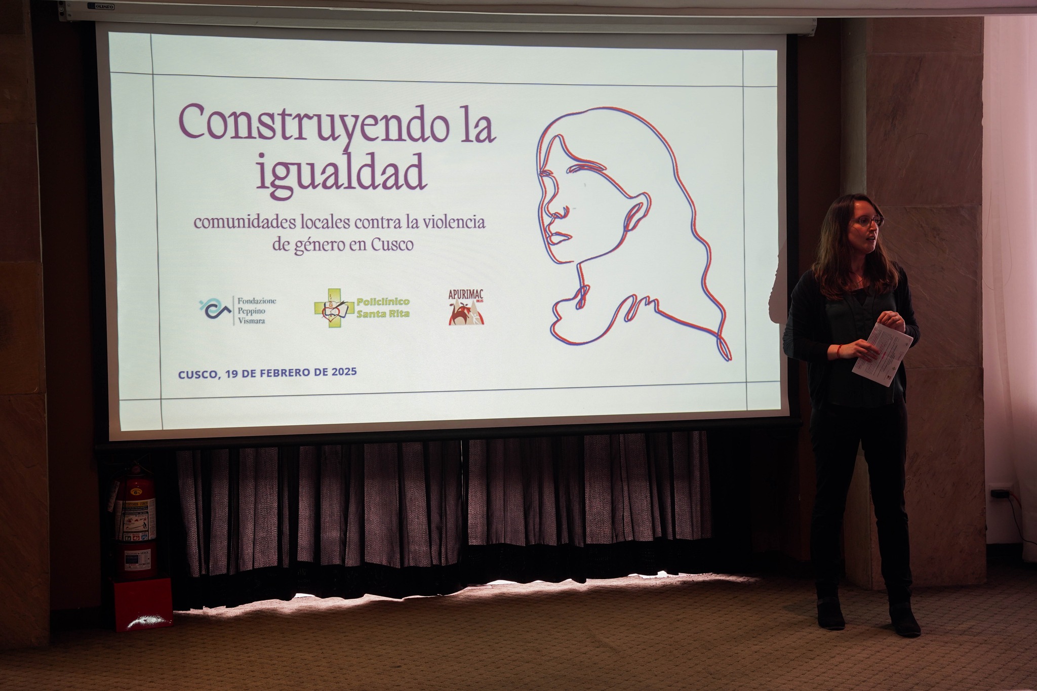 Presidenta de la Corte de Cusco participó en reunión de trabajo convocada por ONG Apurímac Onlus