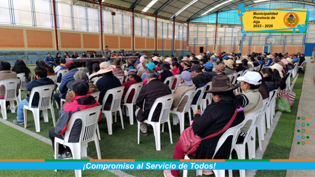 Reunión con Dirigentes e Integrantes del Cómite Perteneciente al Sub Sector Hidraulico CUIRAP Y KAKESH 