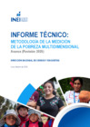 Vista preliminar de documento Informe Técnico de Pobreza Multidimensional – Avance (Revisión 2025)