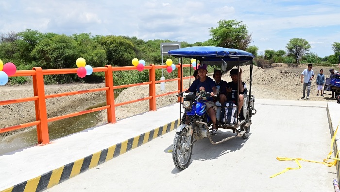 Puente San Pablo a disposición de la comunidad