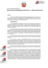 Vista preliminar de documento Resolución de Presidencia Ejecutiva N.° 013-2025-OFIS-PE