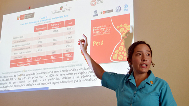 Agentes comunitarios se capacitan para promover la lactancia materna exclusiva