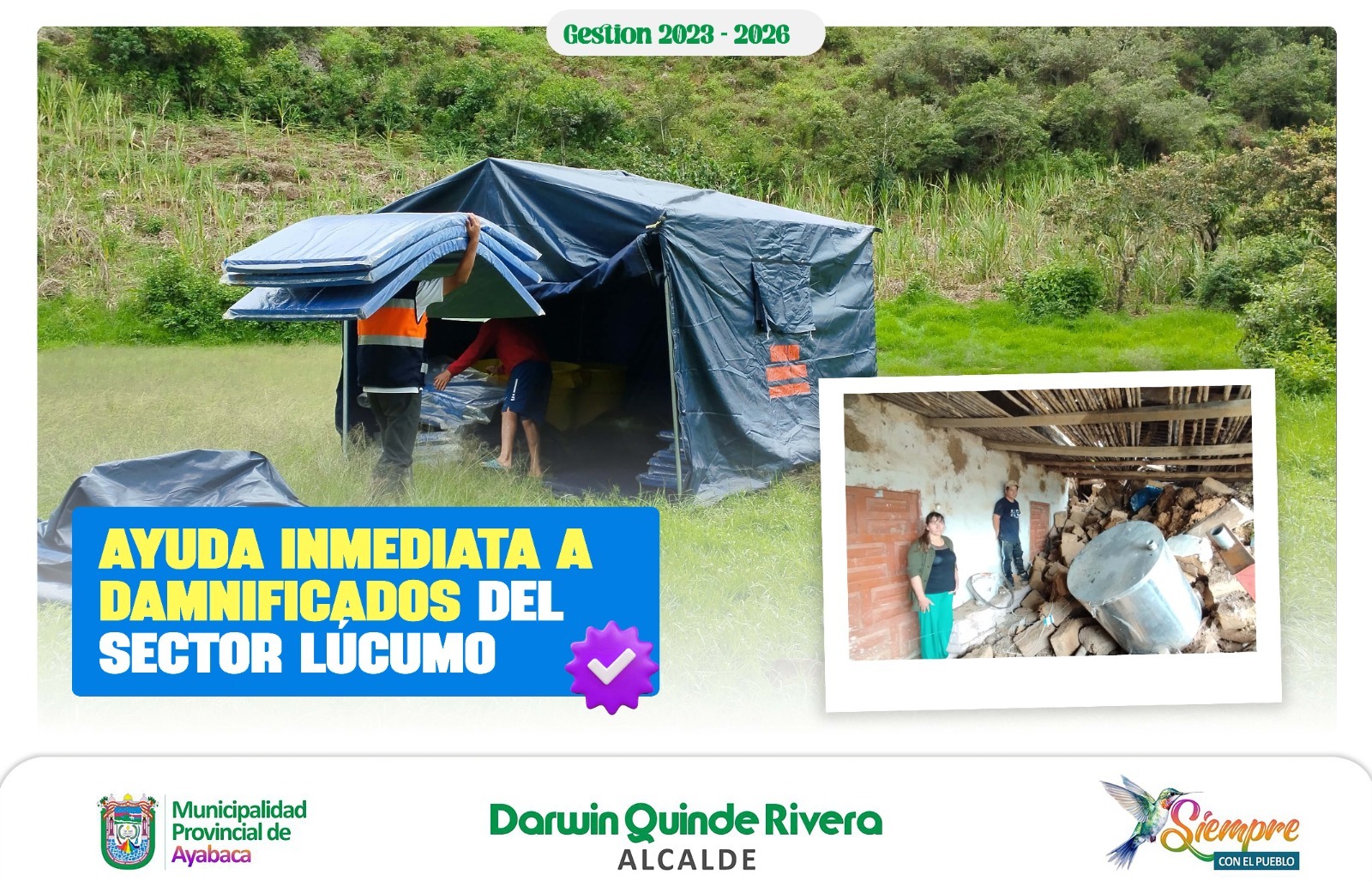 AYUDA HUMANITARIA