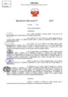 Vista preliminar de documento Resolucion Directoral N° 001089-2025