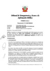 Vista preliminar de documento Resolución N° 010307982020