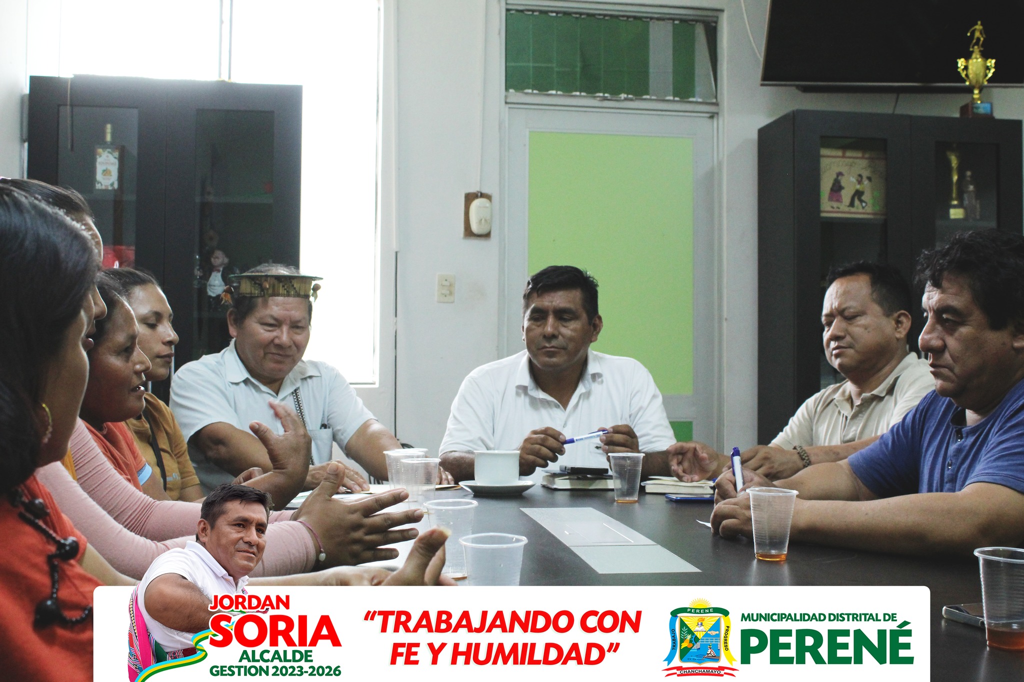 Importante Reunión Para La Elaboración Del Expediente Técnico Del Colegio Integral Juan Shanki Kamairoki De La C.N. Huacamayo