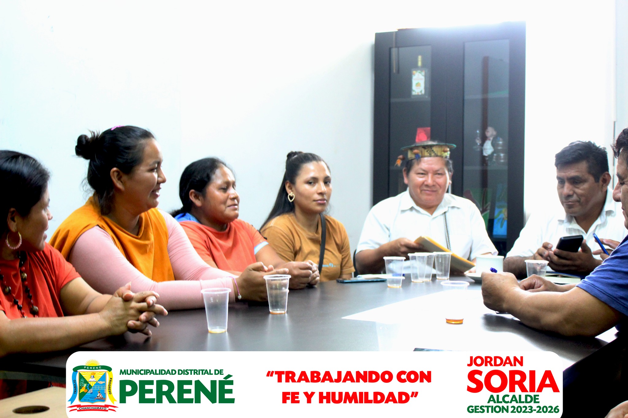 Importante Reunión Para La Elaboración Del Expediente Técnico Del Colegio Integral Juan Shanki Kamairoki De La C.N. Huacamayo