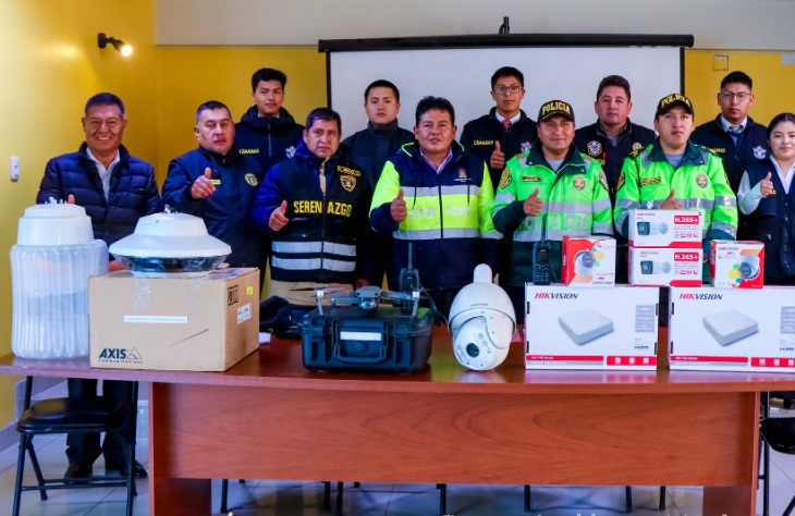 Se reforzará la seguridad ciudadana en la festividad Virgen de la Candelaria 2025 con un moderno centro de monitoreo de videovigilancia