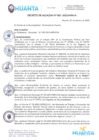 Vista preliminar de documento DECRETO DE ALCALDIA N° 003-2025-MPH-A