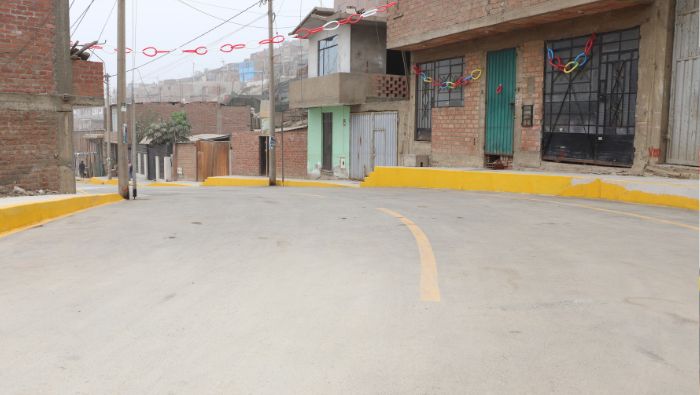 Inversiones en infraestructura vial y agua potable para el progreso de Calango - Cañete