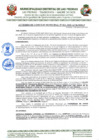 Vista preliminar de documento ACUERDO DE CONCEJO MUNICIPAL N° 011-2025-ACM-MDLP