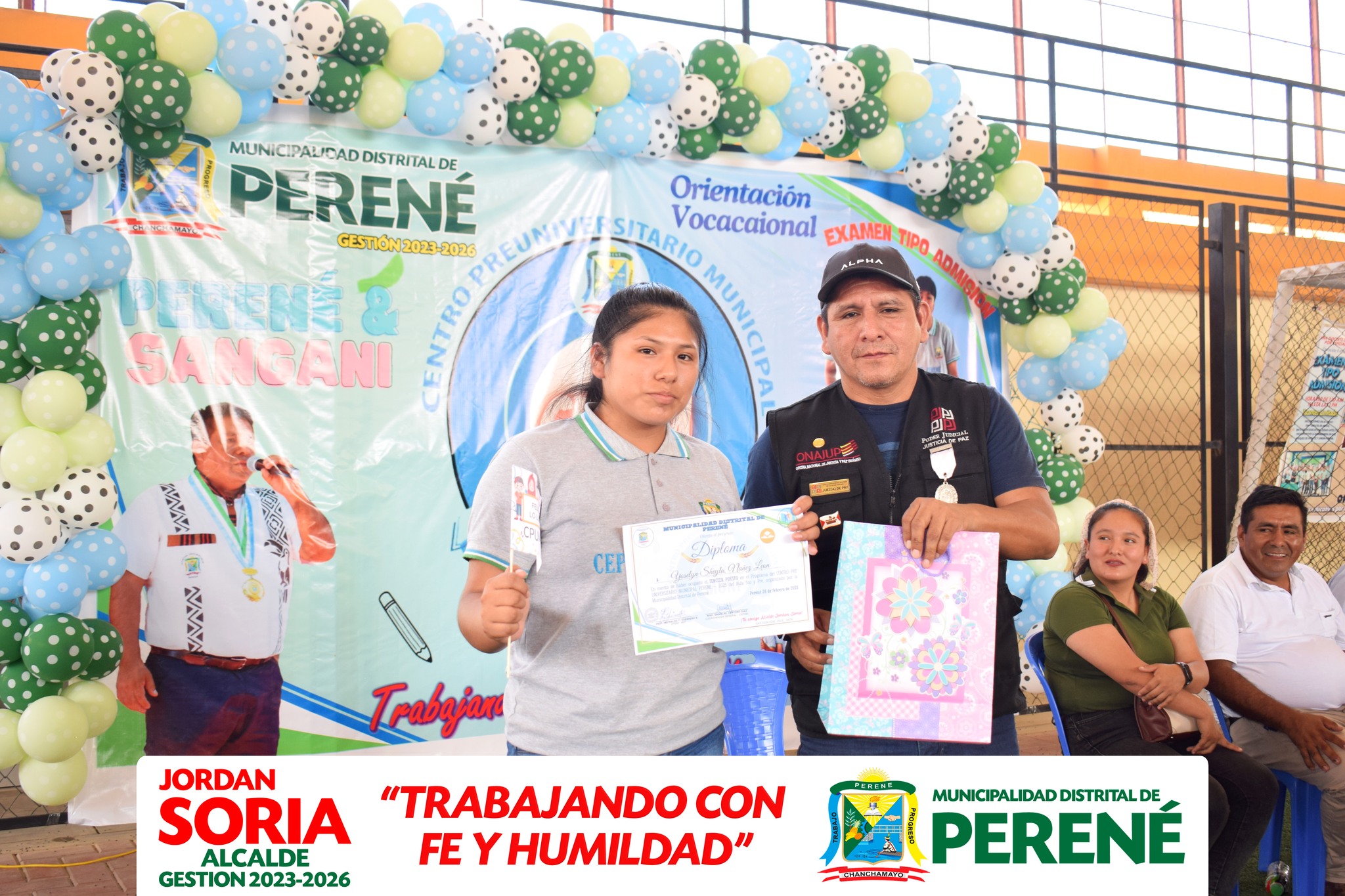 Clausura De Cepre Municipal En Sangani – Un Camino Hacia El Futuro