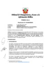 Vista preliminar de documento Resolución N° 010309302020