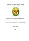 Vista preliminar de documento MANUAL DE DOCUMENTACION POLICIAL