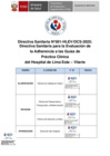 Vista preliminar de documento Directiva Sanitaria N°001-HLEV-OCS-2025-Directiva Sanitaria para la Evaluación de la Adherencia a las Guías de Práctica Clínica del HLE-V