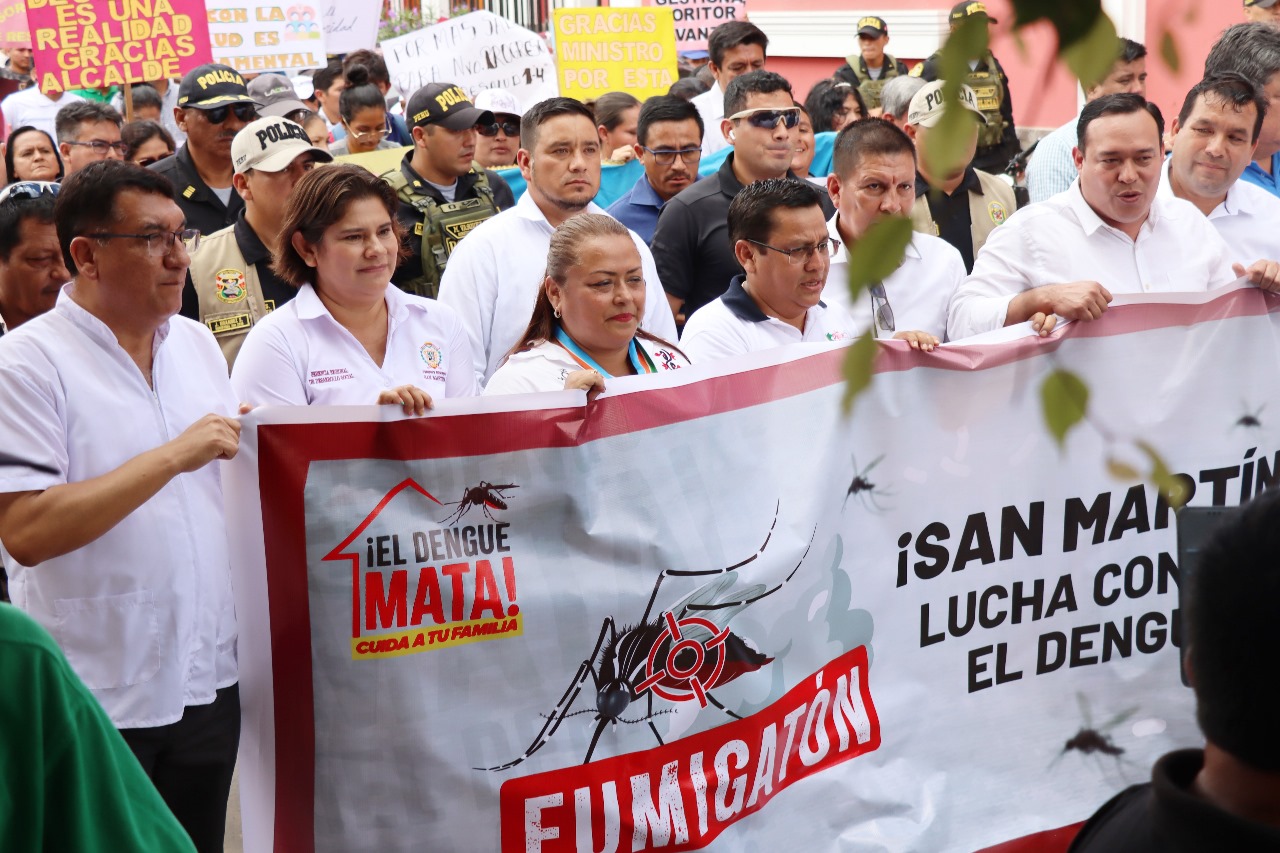 Campaña contra el dengue.